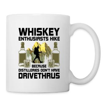 Hiking Nature Mountaineering Trekking Outdoor Hike - Mug - white - Right