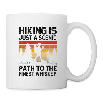 Randonnée Nature Alpinisme Trekking Randonnée en plein air - Mug blanc - blanc - Droite