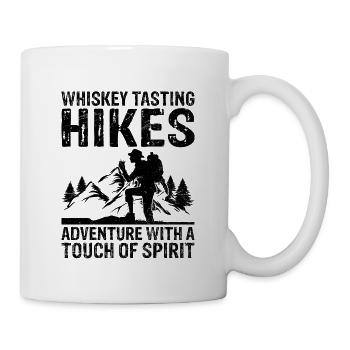 Wandern Natur Bergsteigen Trekking Outdoor Wandern - Tasse - Weiß - Rechts
