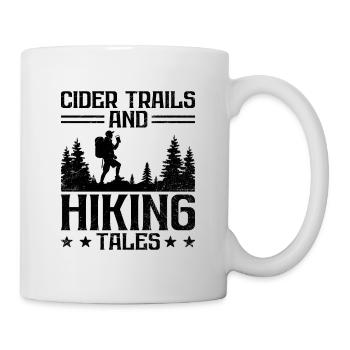 iking Outdoor Nature Hiker Trekking Mountaineering - Mug - white - Right