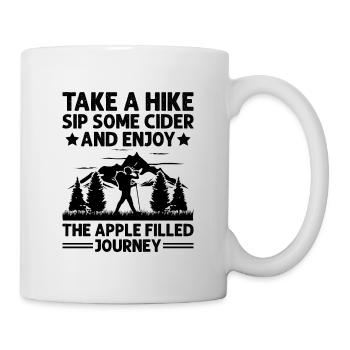 iking Outdoor Nature Hiker Trekking Mountaineering - Mug - white - Right