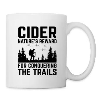 iking Outdoor Nature Hiker Trekking Mountaineering - Mug - white - Right