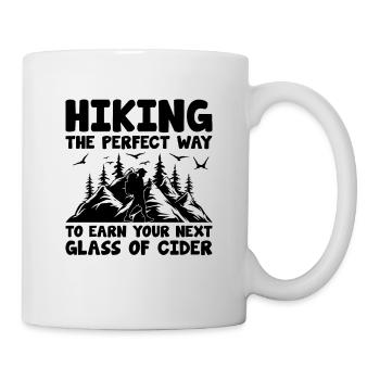 iking Outdoor Nature Hiker Trekking Mountaineering - Mug - white - Right