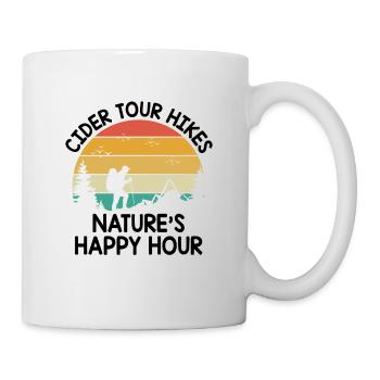 iking Outdoor Nature Hiker Trekking Mountaineering - Mug - white - Right