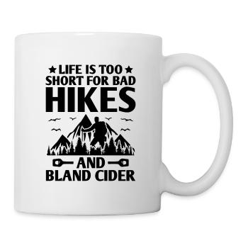 iking Outdoor Nature Hiker Trekking Mountaineering - Mug - white - Right