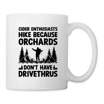 iking Outdoor Nature Hiker Trekking Mountaineering - Mug - white - Right