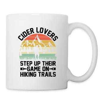 iking Outdoor Nature Hiker Trekking Mountaineering - Mug - white - Right
