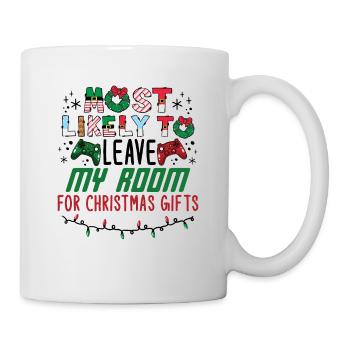 Noël Gamer Gaming Dire Drôle Humour Noël - Mug blanc - blanc - Droite