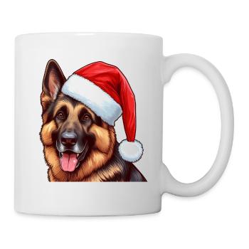 German Shepherd Christmas Spirit - Mug - white - Right