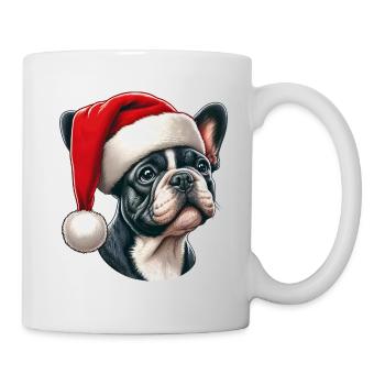 Frenchie The Santa Claus - Mug - white - Right