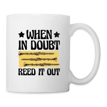 Oboe Player Oboe Basoonist Marching Band Instrumen - Mug - white - Right