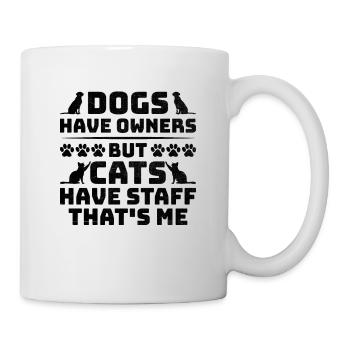 Tiersitter Haustiersitter Hund und Katzensitter Hund Wal - Tasse - Weiß - Rechts