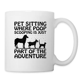 Pet Sitter Pet Sitting Dog and Cat Sitters Dog Wal - Mug - white - Right