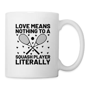Squash Player Squash Tennis Player Raquetball Spor - Mug - white - Right