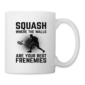 Squash Player Squash Tennis Player Raquetball Spor - Mug - white - Right