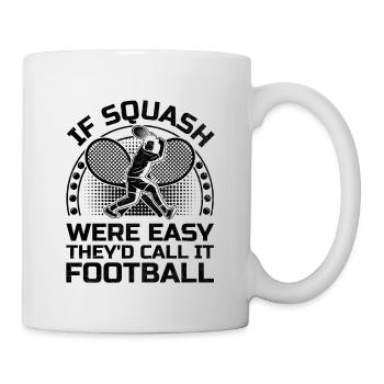 Squash Player Squash Tennis Player Raquetball Spor - Mug - white - Right
