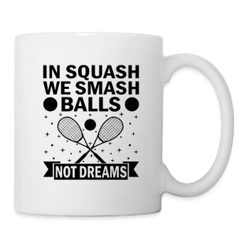 Squash Player Squash Tennis Player Raquetball Spor - Mug - white - Right