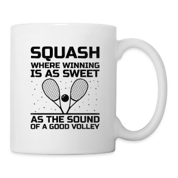 Squash Player Squash Tennis Player Raquetball Spor - Mug - white - Right