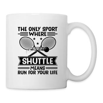 Squash Player Squash Tennis Player Raquetball Spor - Mug - white - Right