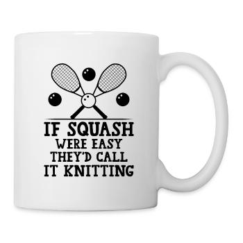 Squash Player Squash Tennis Player Raquetball Spor - Mug - white - Right