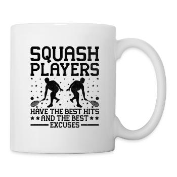 Squash Player Squash Tennis Player Raquetball Spor - Mug - white - Right