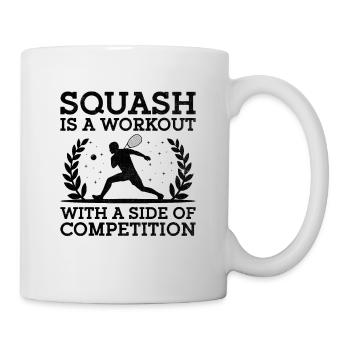 Squash Player Squash Tennis Player Raquetball Spor - Mug - white - Right