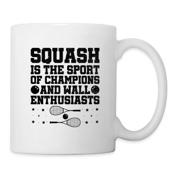 Squash Player Squash Tennis Player Raquetball Spor - Mug - white - Right