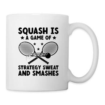 Squash Player Squash Tennis Player Raquetball Spor - Mug - white - Right