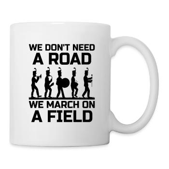 Blaskapelle Sprüche Lustige Marschinstrumente - Tasse - Weiß - Rechts