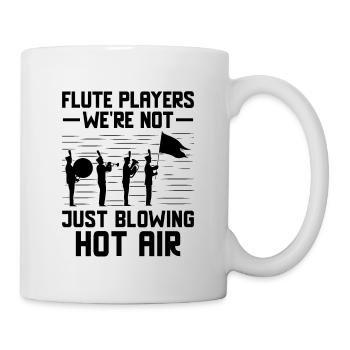 Marching Band Sayings Funny Marching Instruments - Mug - white - Right