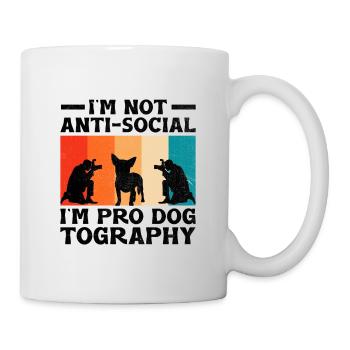 Dog Lover Photography Loves Dog Photographer Dogs - Mug - white - Right