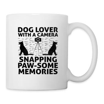 Dog Lover Photography Loves Dog Photographer Dogs - Mug - white - Right