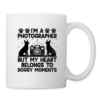 Dog Lover Photography Loves Dog Photographer Dogs - Mug - white - Right