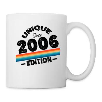 Unique Since 2006 Edition Birthday Vintage 2006 - Mug - white - Right
