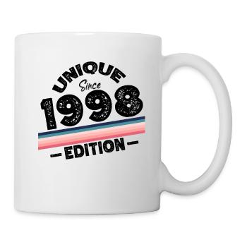 Unique Since 1998 Edition Birthday Vintage 1998 - Mug - white - Right