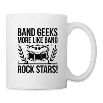 Drum Corps Marching Band Drum Corp Music Percussio - Mug - white - Right