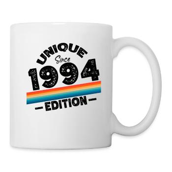 Unique depuis 1994 Edition Anniversaire Millésime 1994 - Mug blanc - blanc - Droite