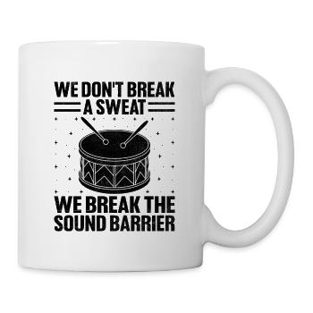 Drum Corps Marching Band Drum Corp Music Percussio - Tasse - Weiß - Rechts