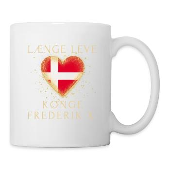 Læng leve Konge Frederik X Denmark - Mug - white - Right