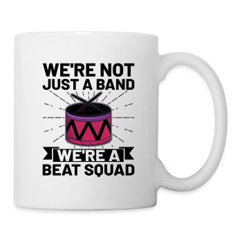 Drum Corps Marching Band Drum Corp Music Percussio - Tasse - Weiß - Rechts