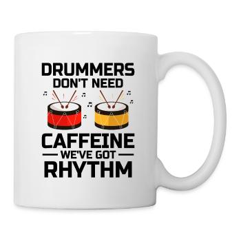 Drum Corps Marching Band Drum Corp Music Percussio - Mug - white - Right