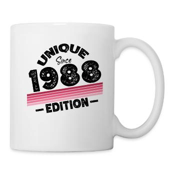 Unique Since 1988 Edition Birthday Vintage 1988 - Mug - white - Right
