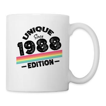 Unique Since 1988 Edition Birthday Vintage 1988 - Mug - white - Right