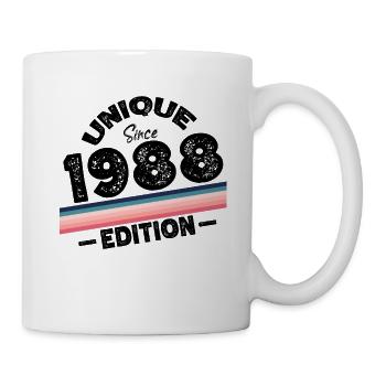 Unique Since 1988 Edition Birthday Vintage 1988 - Mug - white - Right