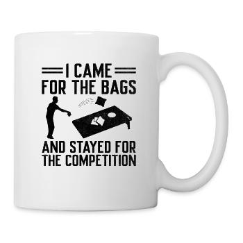 Cornhole Spieler Cornhole Sport Lustig Cornhole Be - Tasse - Weiß - Rechts