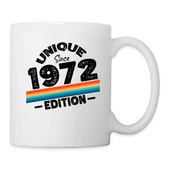 Unique since 1972 Edition Birthday Vintage 1972 - Mug - white - Right