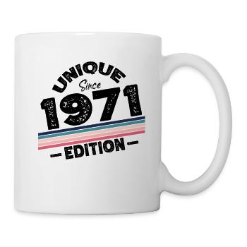 Unique Since 1971 Edition Birthday Vintage 1971 - Mug - white - Right