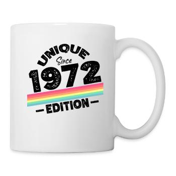 Unique Since 1972 Edition Birthday Vintage 1972 - Mug - white - Right