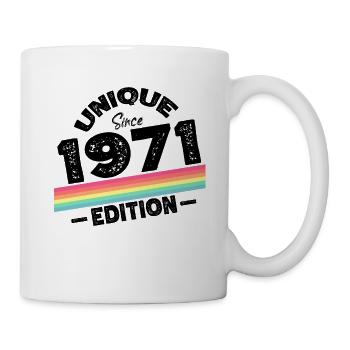 Unique Since 1971 Edition Birthday Vintage 1971 - Mug - white - Right