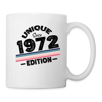 Unique Since 1972 Edition Birthday Vintage 1972 - Mug - white - Right